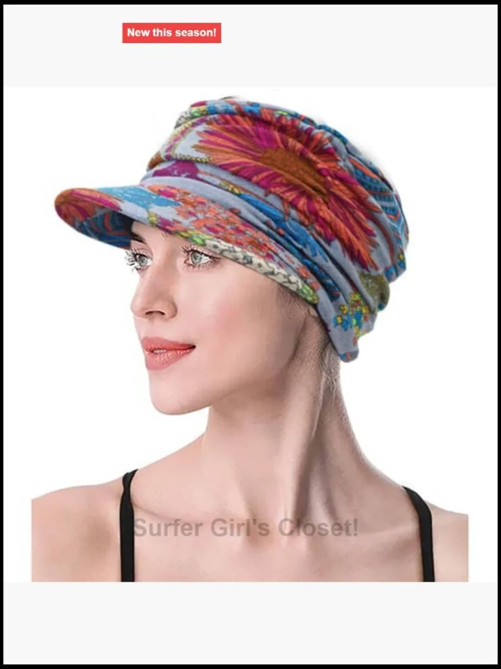 Soft Chemo Beanie Baseball Cap for Women Cancer Headwear